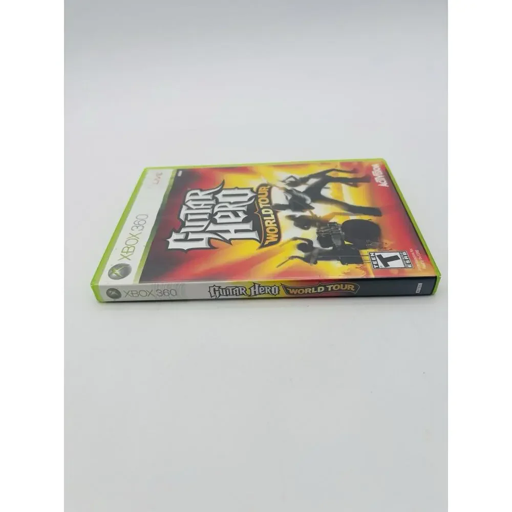 Guitar Hero World Tour Microsoft Xbox 360 CIB Complete W/ Manual Tested Working
